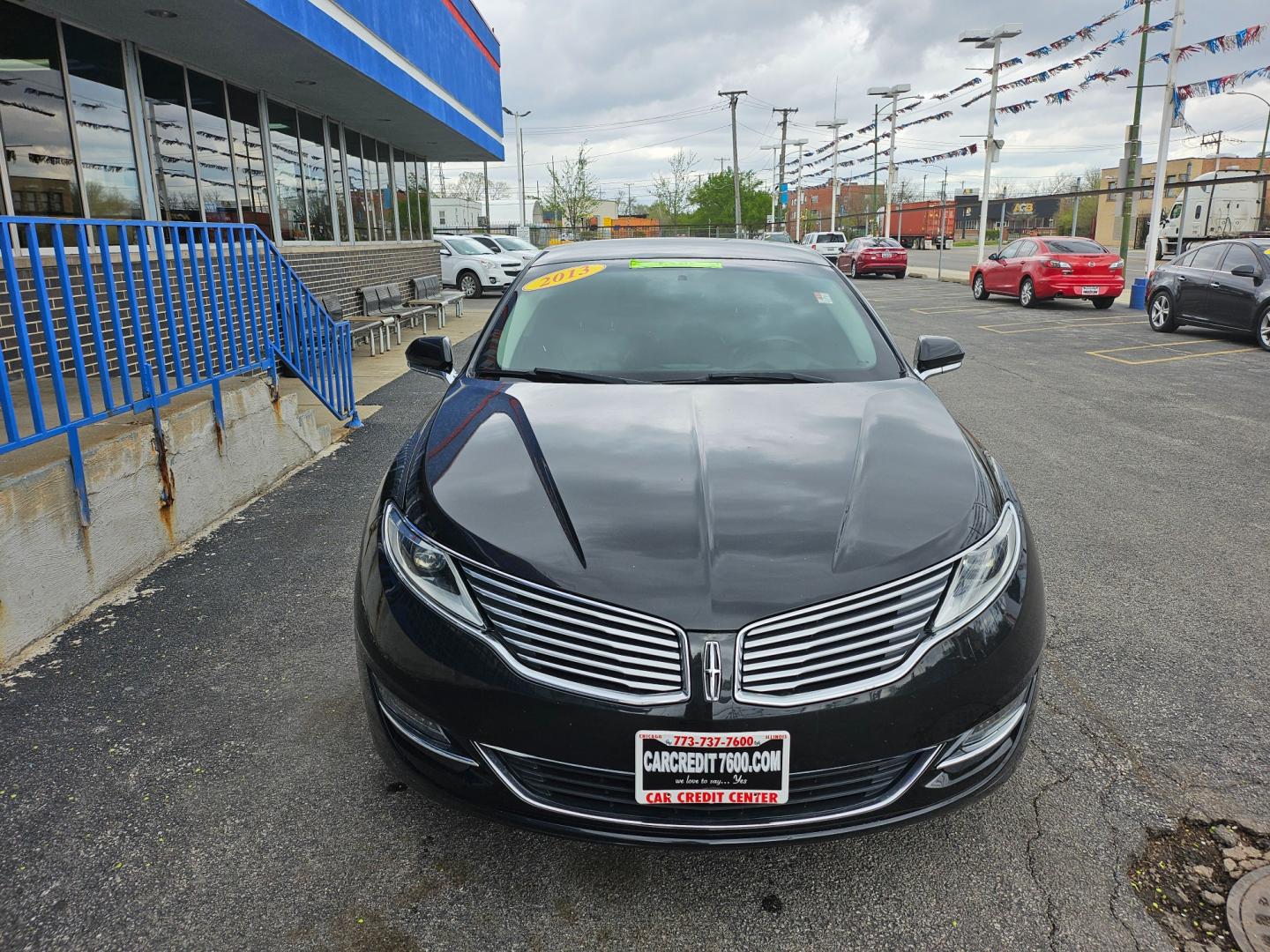 2014 RED Lincoln MKZ FWD (3LN6L2G91ER) with an 2.0L L4 DOHC 16V engine, 6-Speed Automatic transmission, located at 7600 S Western Ave., Chicago, IL, 60620, (773) 918-3980, 0.000000, 0.000000 - Photo#2